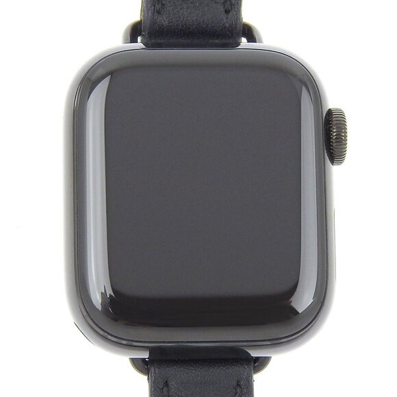 HERMES Apple Watch Collaboration Watches WR-50M GPS series 7 blackDial - Picture 1 of 8